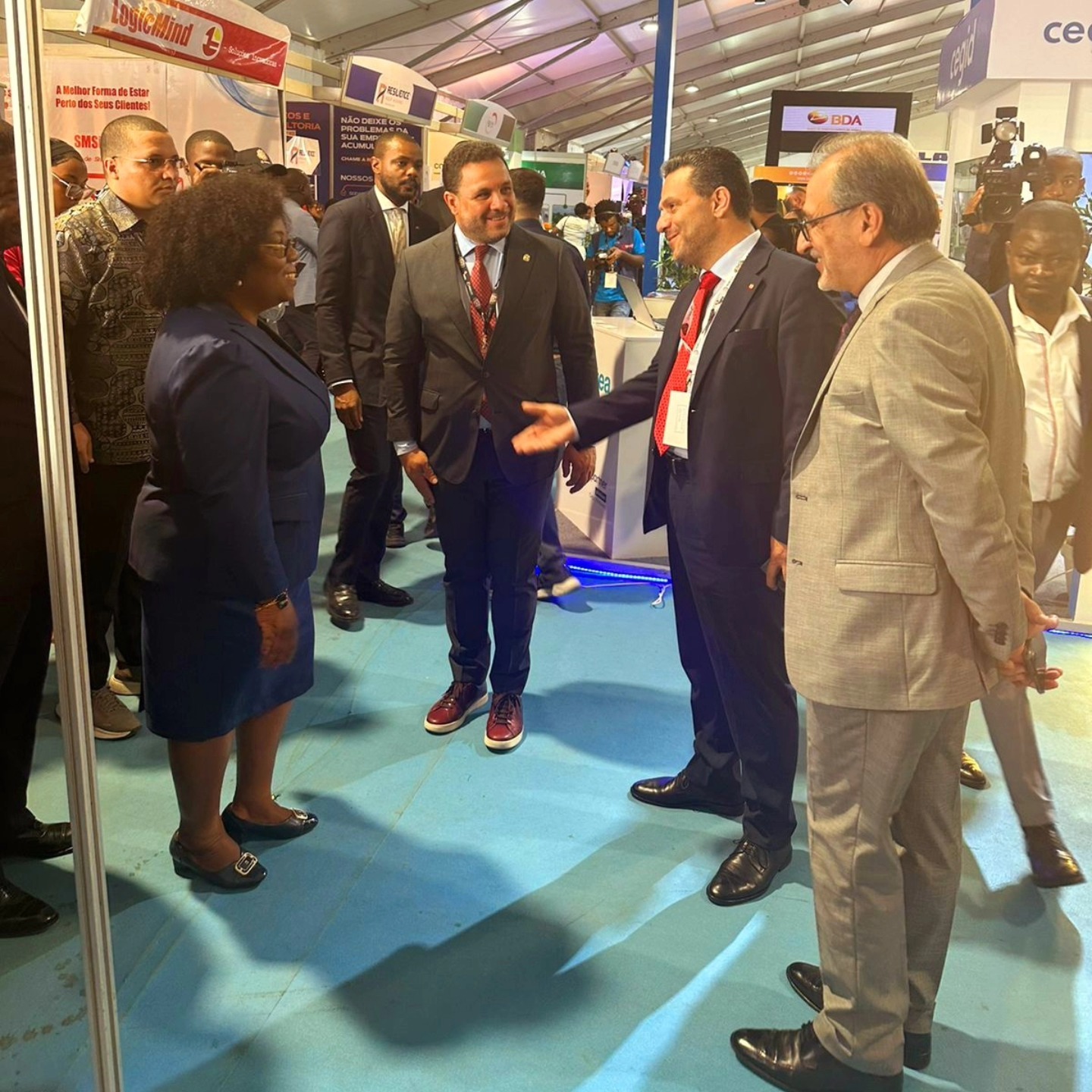 Câmara de Comércio e Indústria Angola - Líbano, exposição FILDA 2024
